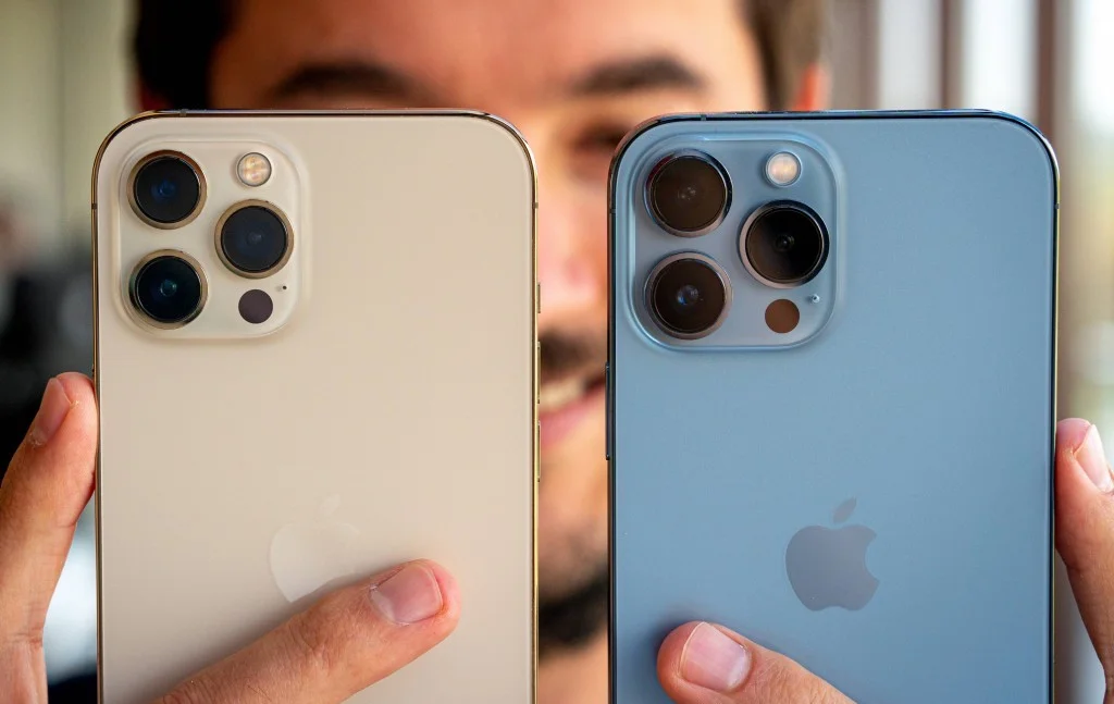 Дзеркальні сталеві грані та преміальні матеріали корпусу iPhone 13 Pro Max