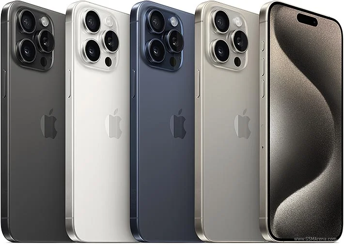 Компактний преміальний смартфон Apple iPhone 15 Pro в оригінальному дизайні